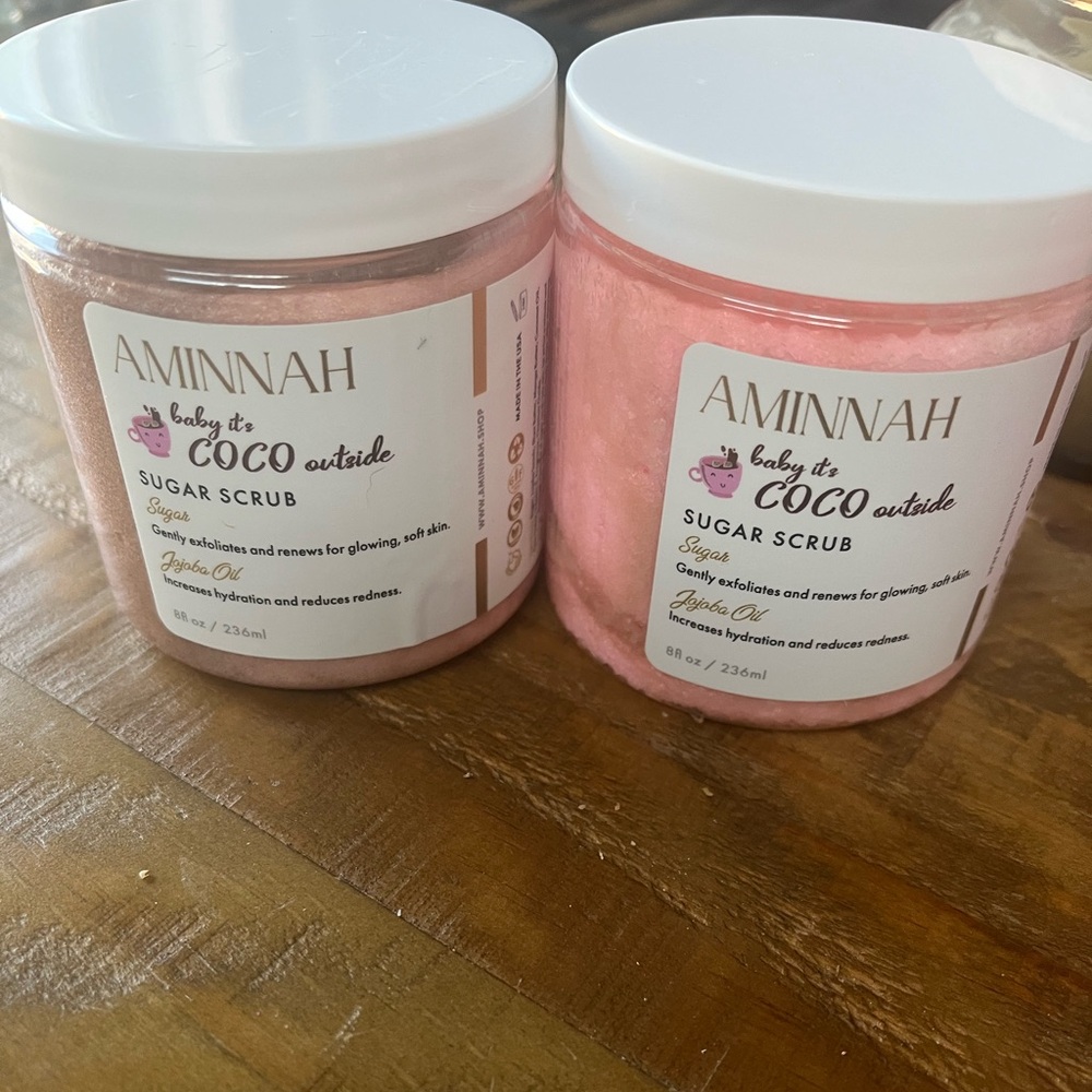 NEW Aminnah Baby It’s Coco Outside Sugar Scrub